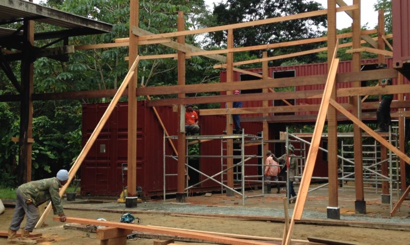 Picture Report 5 – Sloth Wellness Center Construction Picture Report 5 – Sloth Wellness Center Construction