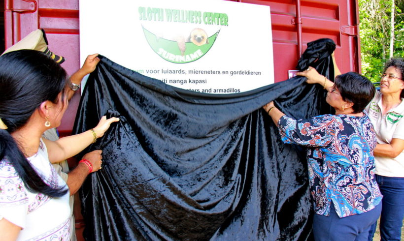 Official Opening Xenarthra Rehabilitation Center Official Opening Xenarthra Rehabilitation Center