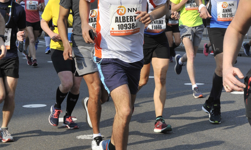 Rotterdammer loopt marathon voor GHFS Rotterdammer loopt marathon voor GHFS